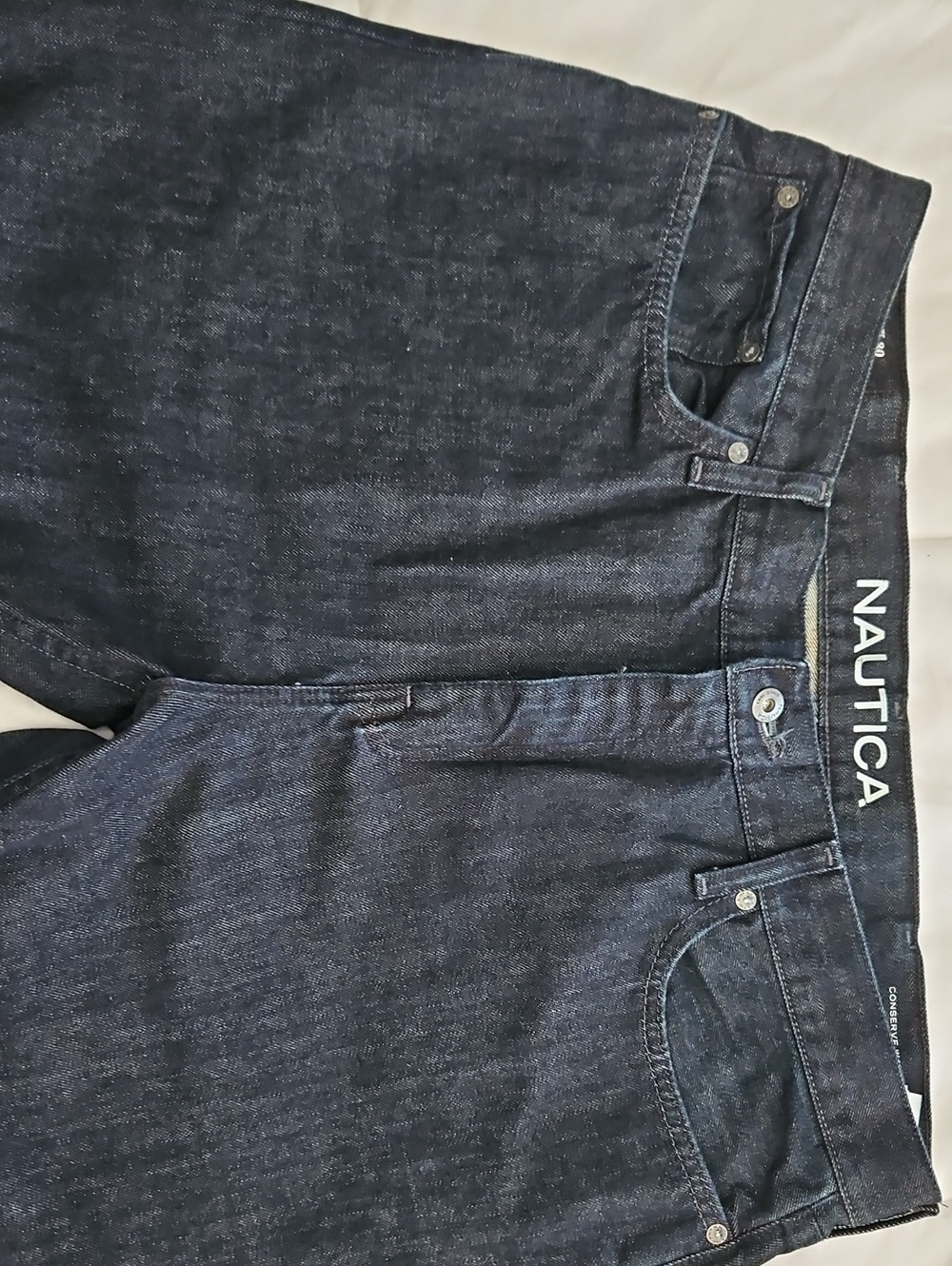 Nautica Men's Indigo Slim Straight Jeans